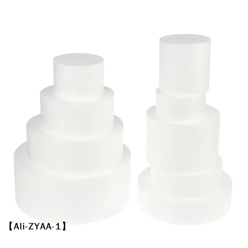 【A】4/6/8/10 Inch Cake Foam Mould  Foam Flower Decor Cake Dummy Practice Sugarcraft Model Lightweight DIY Decorations