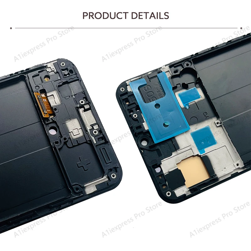 شاشة الكريستال السائل لسامسونج غالاكسي A30 A305 LCD مجموعة المحولات الرقمية لشاشة تعمل بلمس لوحة A305F A305G A305N A3050 عرض إصلاح أجزاء