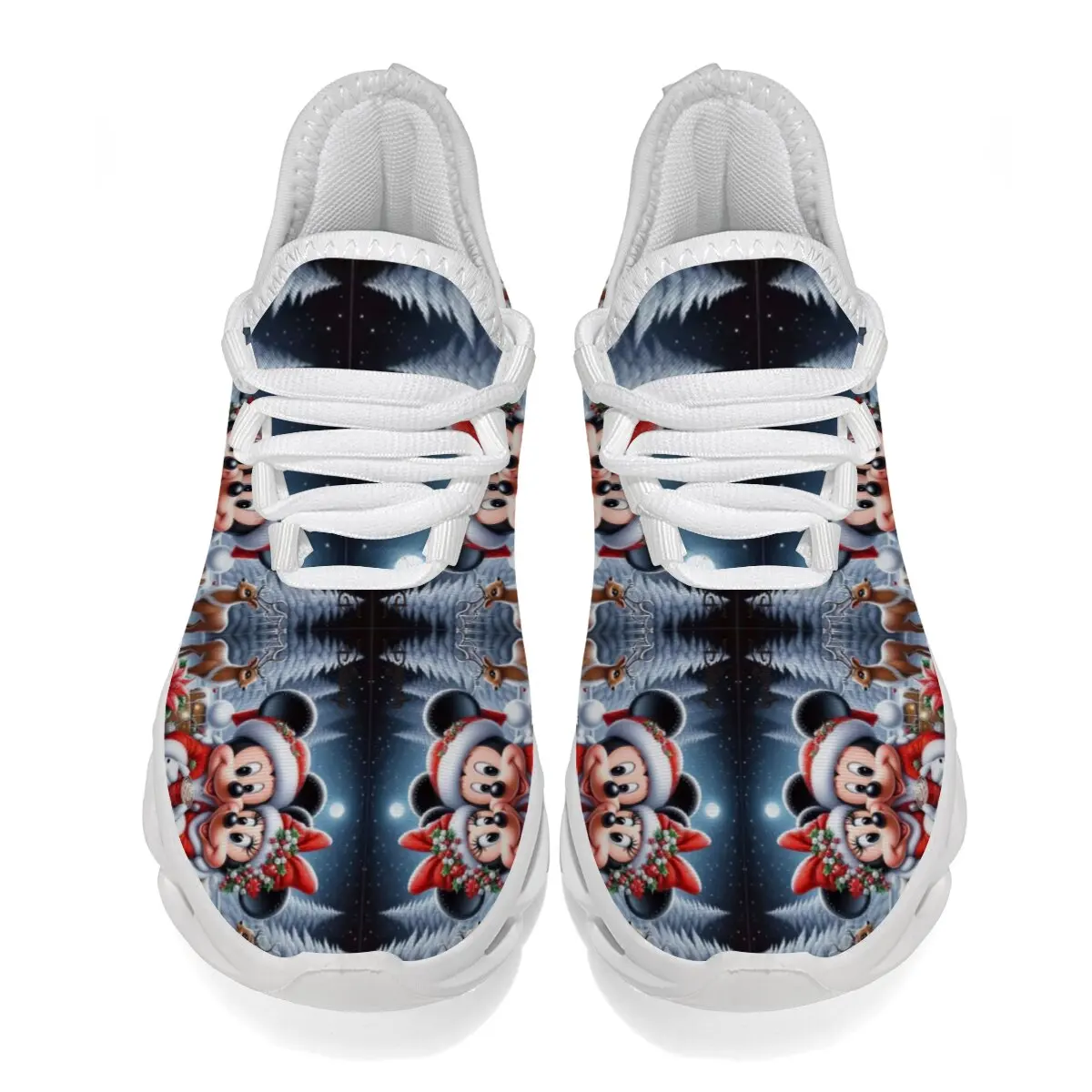 أحذية ديزني للأطفال ميكي وميني هدايا عيد الميلاد الرنة البونسيتة أحذية رياضية كاجوال للأطفال الصغار أحذية رياضية للأطفال #5