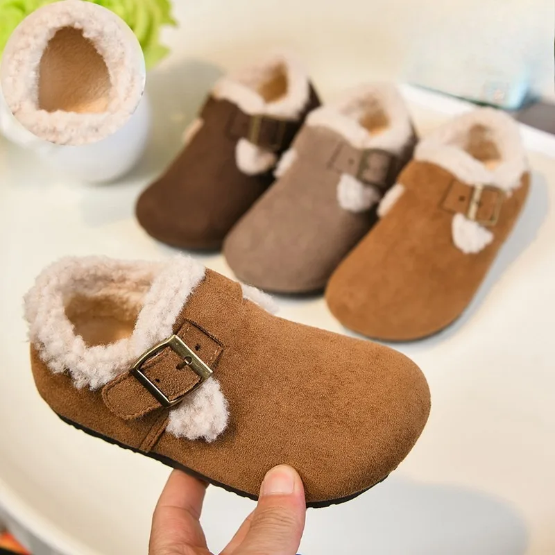 

Kids Snow Boots 2025 Winter New Round Toe Children Shoes Warm Cotton Boots for Kids Girls Comfortable Version Children Shoes