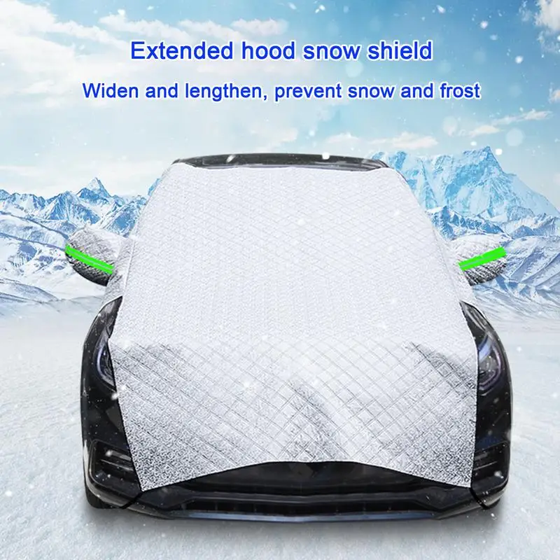 Winter Car Snow Protection Cover Anti-frost GlassSunshade Sunscreen Heat Resistance Easy To Carry Widely Used Snow Shield