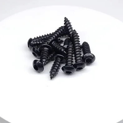 2~20Pcs 304 Stainless Steel Round Button Head Hex Self Tapping Screw M5 M6 M8 M10 Allen Hex Socket Wood Screws