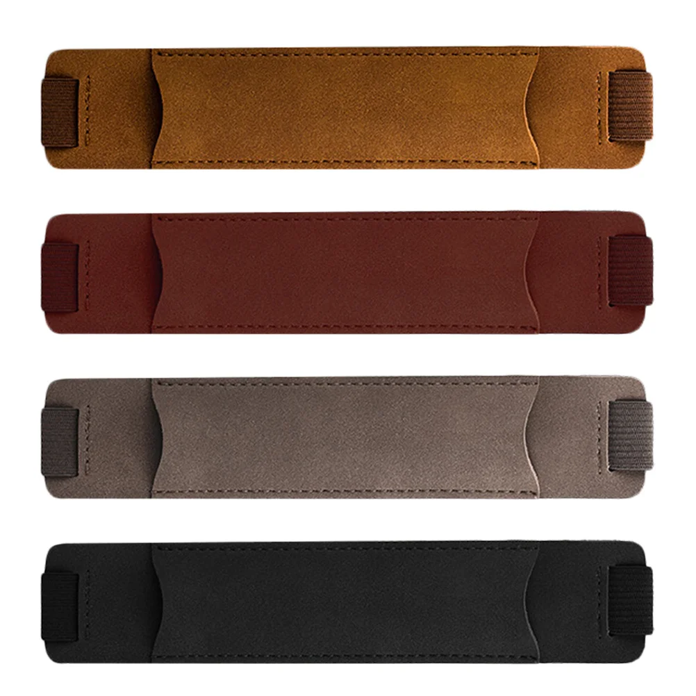 Fascia elastica per supporto in PU da 4 pezzi per agenda per notebook Custodia da viaggio resistente alla polvere e ai graffi