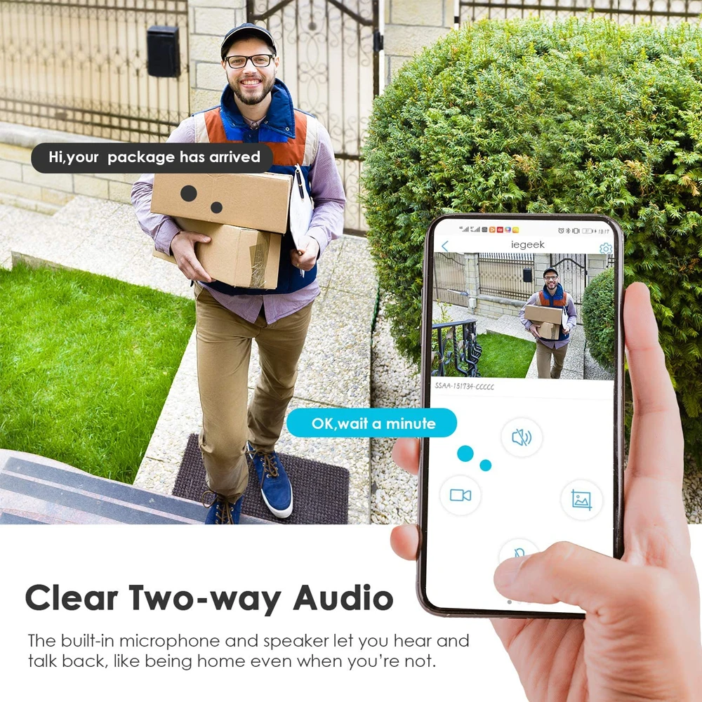 IPC360 Home 10K 20MP WiFi IP Camera Five Lens 20X Zoom Outdoor 360° Surveillance Security Camera Smart Home Ai Tracking CCTV Cam