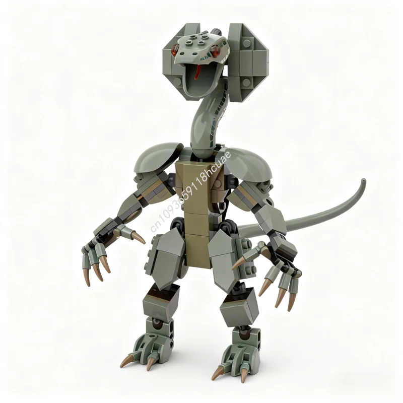 

179pcs MOC Snake Apostle Berserk nan Model Building blocks Education Toys Kids creative Assemble Christmas gifts