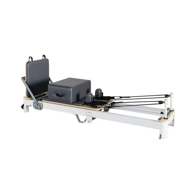 

Aluminum Reformer Foldable Portable Bodybuilding Fitness Machine Home Gym Use Core Bed Pilates Reformer Folding Pilates Reformer