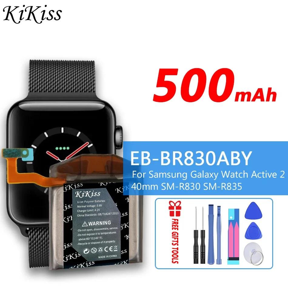 Battery EB-BR830ABY For Samsung Galaxy Watch Active2 Active 2 40mm SM-R830 SM-R835 500mAh With Tools