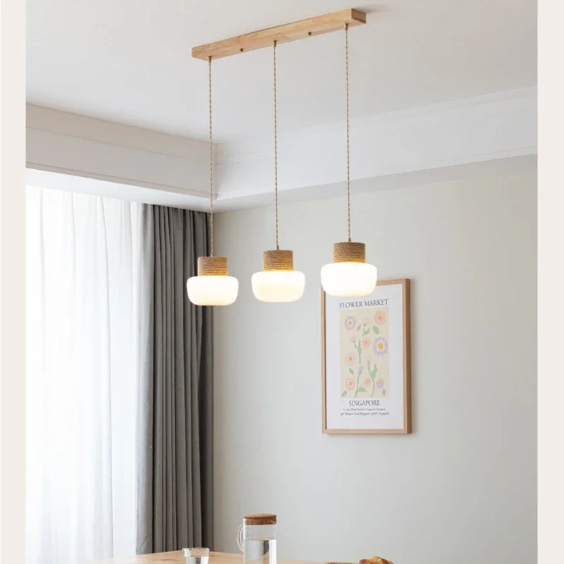 Nordic Simple Pendant Lights, Lâmpada suspensa LED para sala de estar, cozinha, café, jantar, mesa, decoração de casa, luminárias, E27