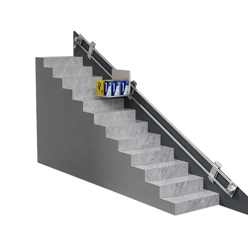 Inclined Stair Type Food Elevator Stairlift Dumbwaiter for Food Cargo Stair Lift