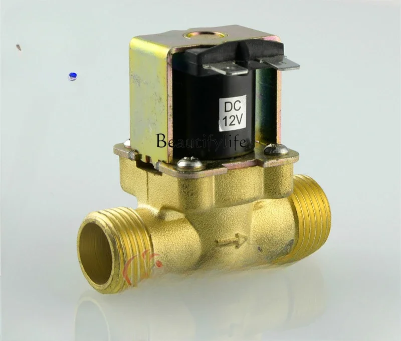 Solar water supply valve Solenoid valve Control switch Water flow 4 minutes, normally closed DC12V24V