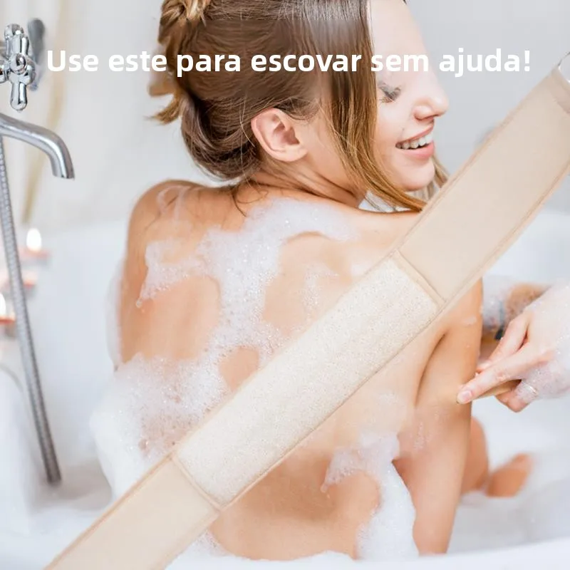 ロングバスタオルスクラバー背中洗浄バスツール男性女性家庭用バックケア個人衛生バスブラシボディケア