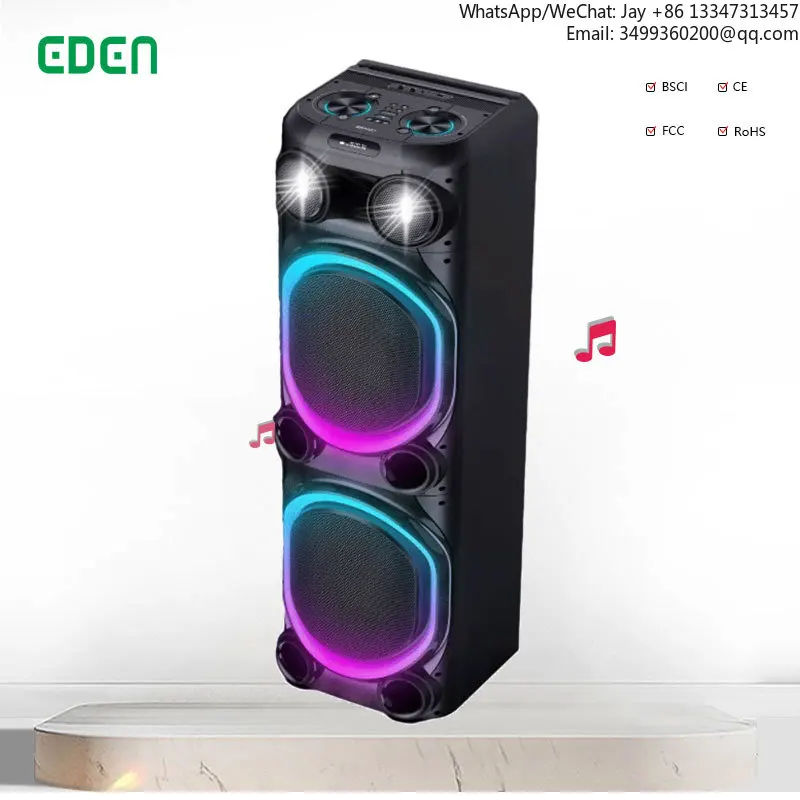 

Original Rechargeable Speaker System Sound Speakers Outdoor Sound System Pa 1000w Speaker