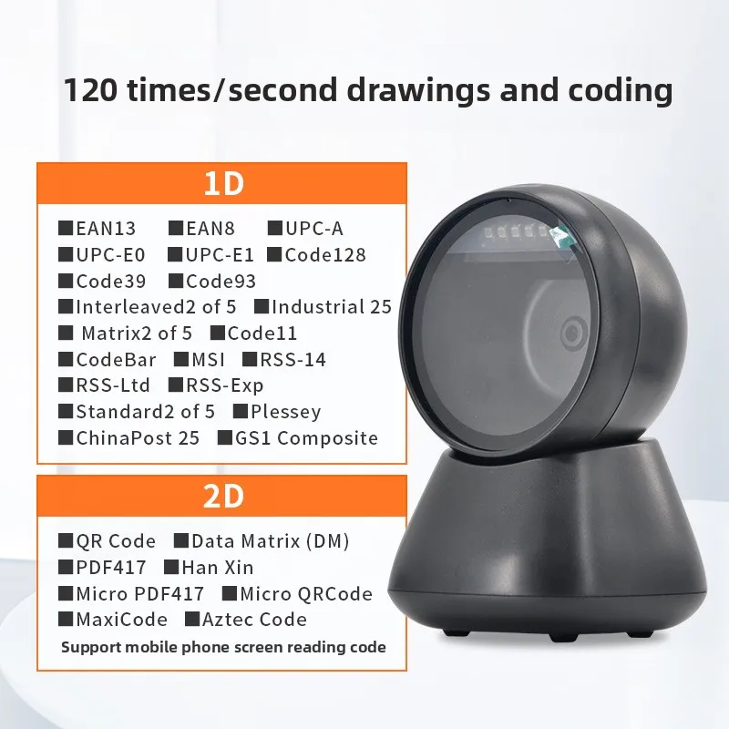 Eindimensionaler Code, Supermarkt, Convenience-Store, Registrierkasse, Scannen, Express-Logistik, Barcode, QR-Code, Scan-Ausrüstung