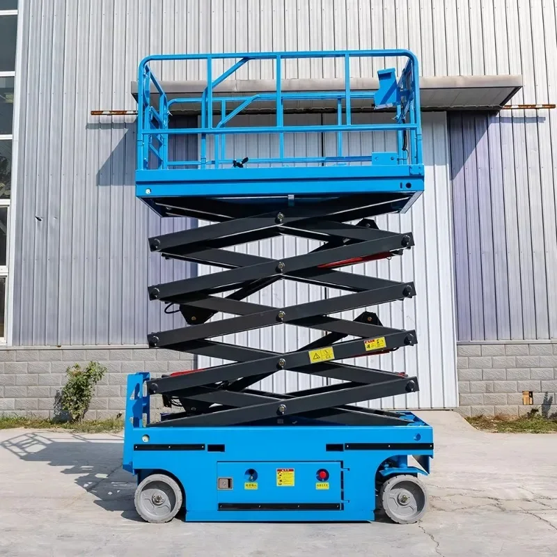 

Aerial Work Platform Lift Electric Lifting Platform 6m 8m 10m 12m Self-propelled Hydraulic Scissor Type Mobile Lifting Platform