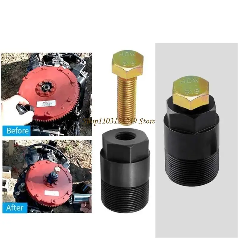 N5KD 4Pcs Flywheel Extractor Remover Tool for Mariner Flywheel Puller Lift Rings Removal Tool Lifting Rings Set