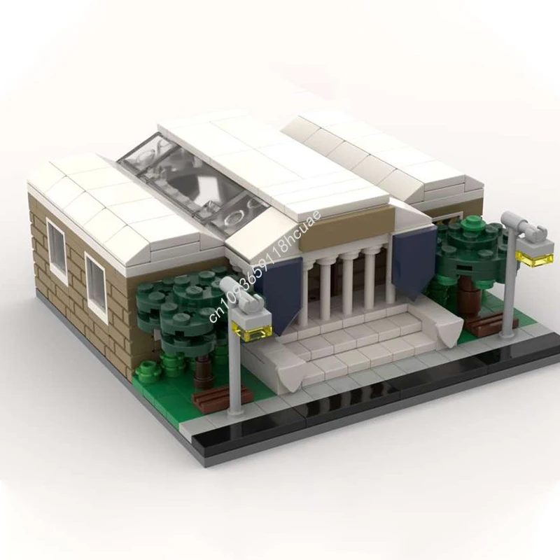 

504pcs MOC Modular Museum 2 Educational Model Building Block Christmas Gift Creative Learning and Assembly Kit to Develop Focus