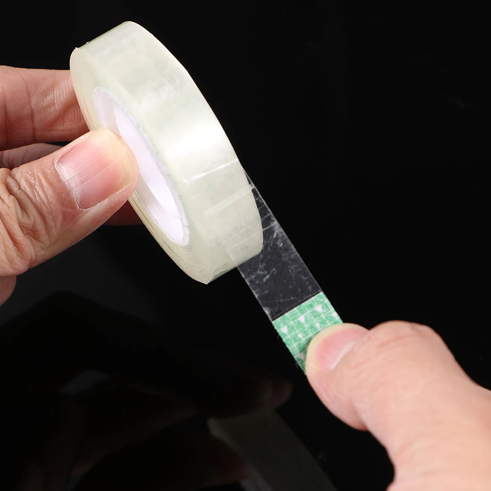 

24 pcs Transparent Tape Clear Strong Adhesive Stationery For Gift Wrapping Craft Paper Binding School Office Home Use Plastic