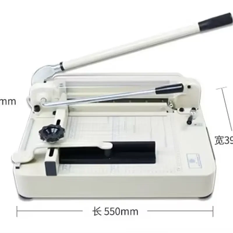 Manual Paper Cutter A3 A4 Size Heavy Duty Guillotine Trimmer for Office School Home Use Precision Cutting Tool Sharp Blade A4