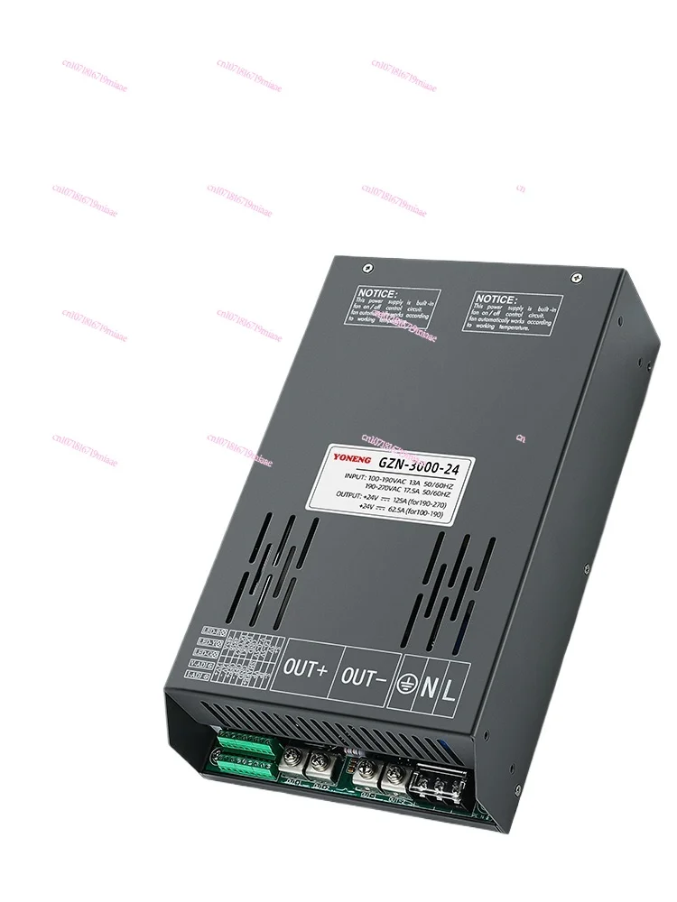 GZN high-power digital display switching  supply 12v48v60vPFC DC industrial control adjustable 3000W6kw9kw