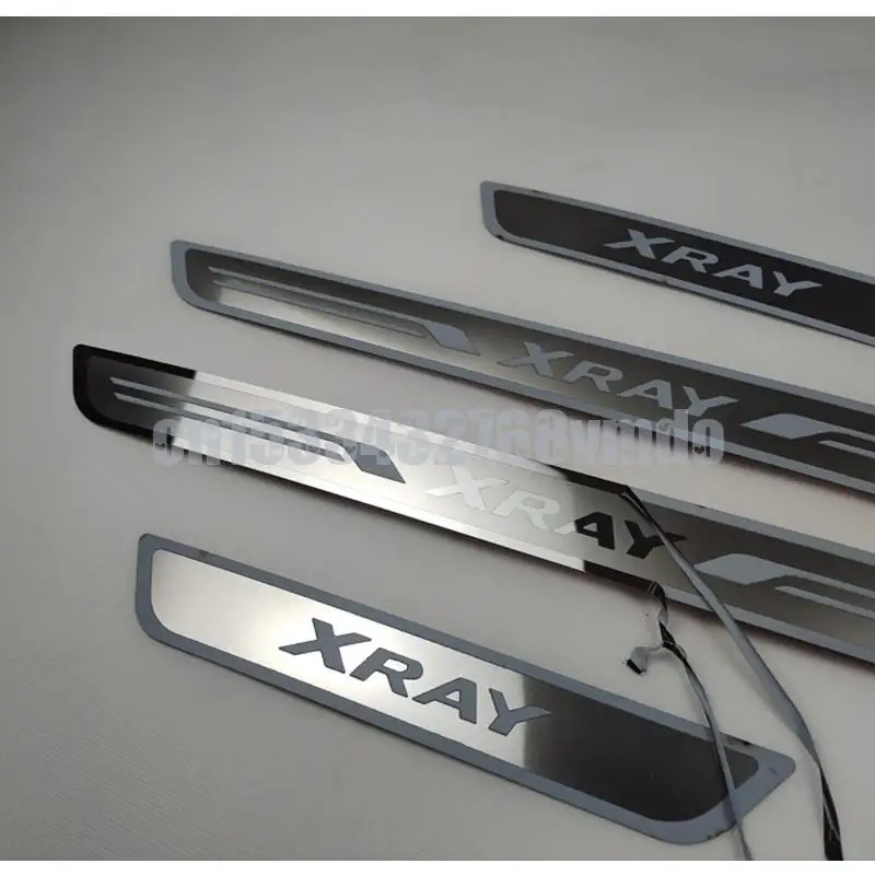 for LADA XRAY 2015-2019 Car-styling Stainless Steel Scuff Plate/Door Sill Door Sill Scuff Plate Welcome Pedal