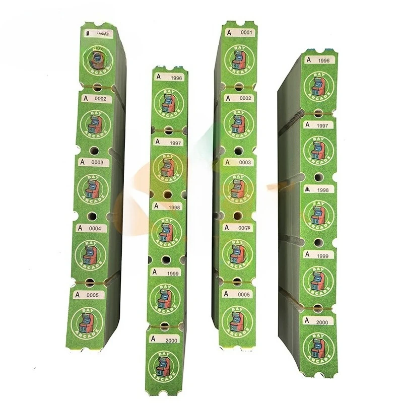 

Обменная машина Индивидуальные лотерейные билеты Дешевые деревянные бесплатные бумажные билеты для развлечений