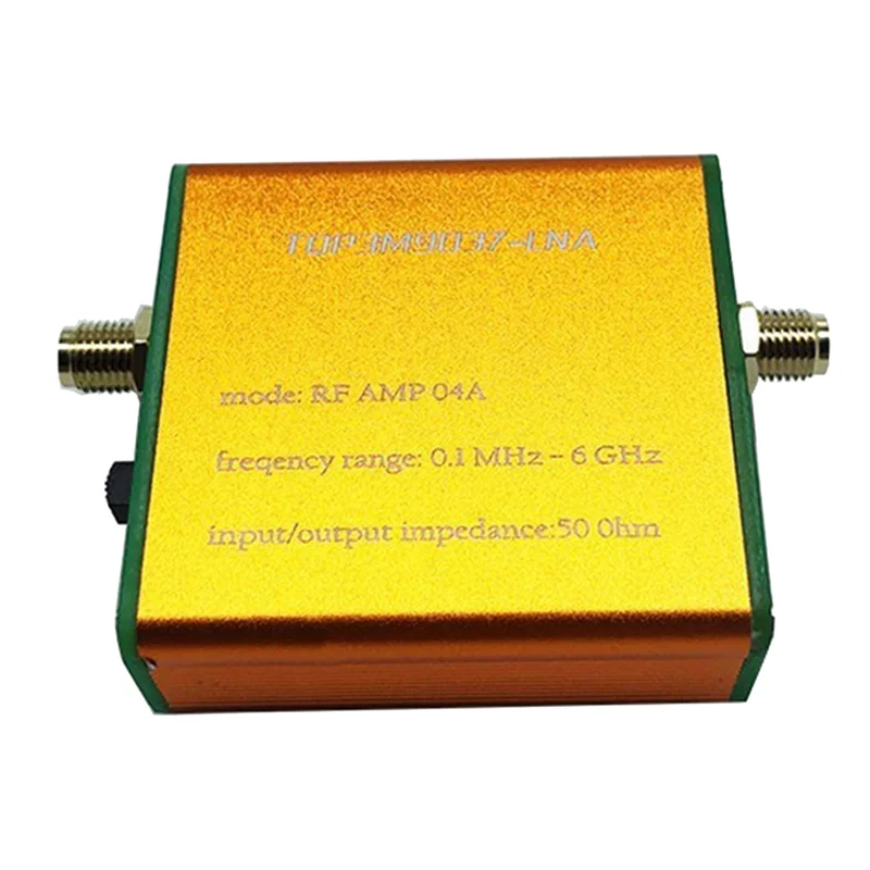 Portable Multifunction Full Band Low Noise Amplifier 100K-6GHz Preamplifier Radio Antenna Amplifier