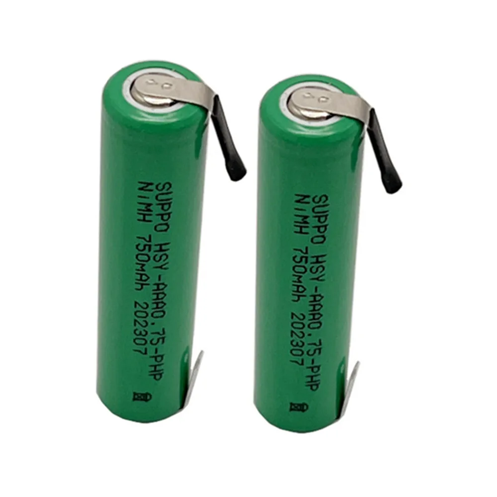 2 قطعة/الوحدة بطارية ل براون مقص الشعر HC5010 HC5030 HC5050 HC5090 HSY-AAA0.75-PHP 750mAh 1200mAh ni-mh 1.2V البطارية