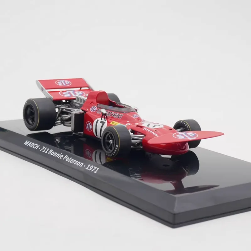 

Коллекционная модель гоночного автомобиля IXO Diecast 1:24, май 1971 г., из сплава, для декора, подарок, игрушка, статическая модель для демонстрации