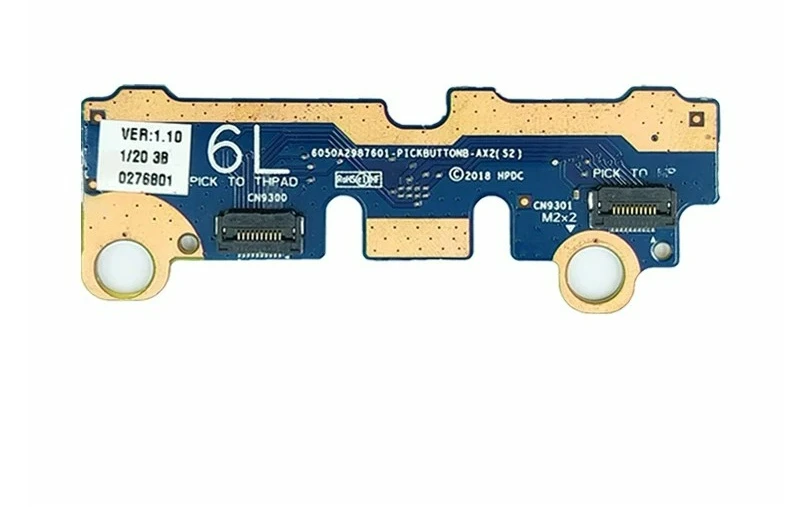 Left & Right Button Sub Board Compatible with for HP TPN-I131, 14-CK, 14-CM, 240 G7, TPN-I132 6050A2987601