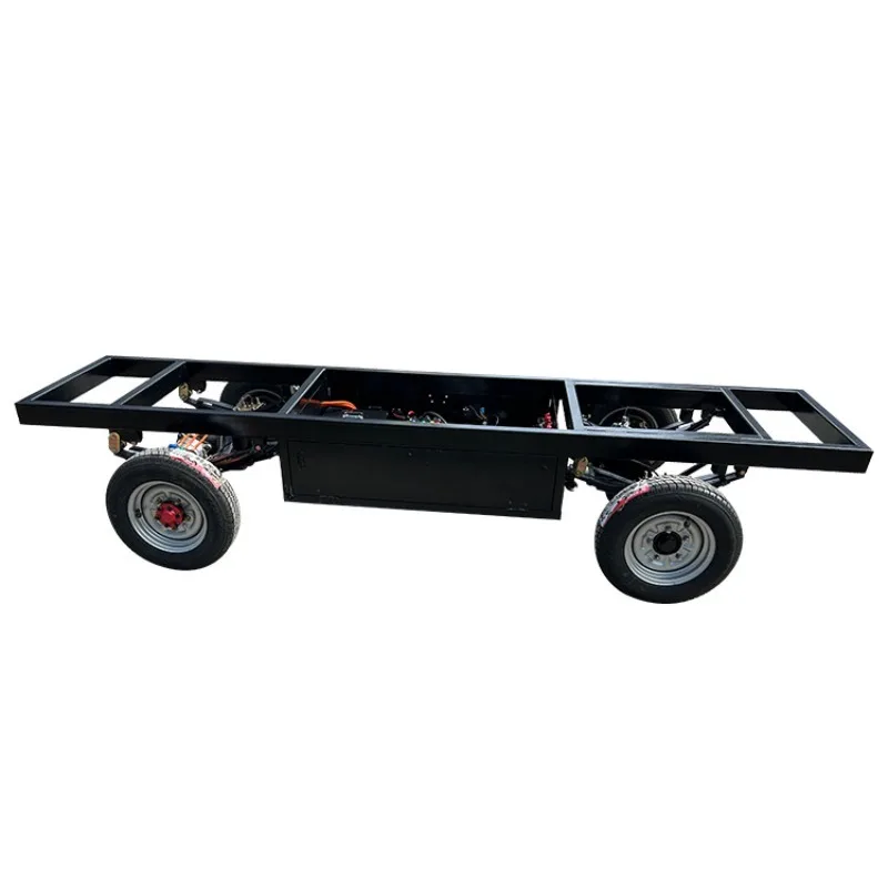 Wireless remote control express car chassis frame car regulation grade wire control transport vehicle multi-function frame