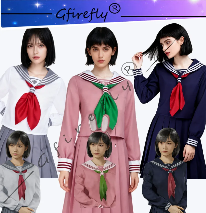 

Fukahagi Chizuru Game Character Jk Dress Silent Hill F Hinako Shimizu Role-playing Costume Game Cosplay Comic Show Costume