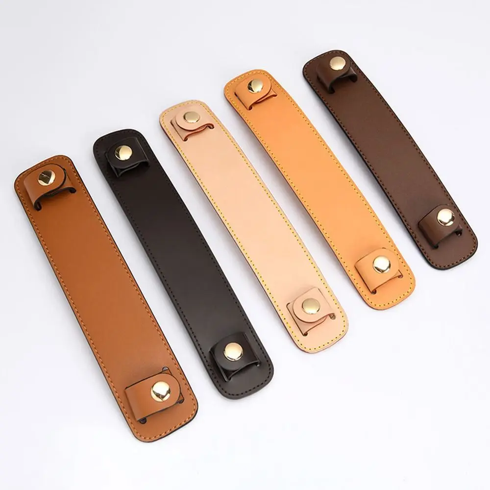 Fashion Women Lady Shoulder Rest Wide Leather Bag Strap Decompression Shoulder Pads Bag Strap Handle Fixing Clip