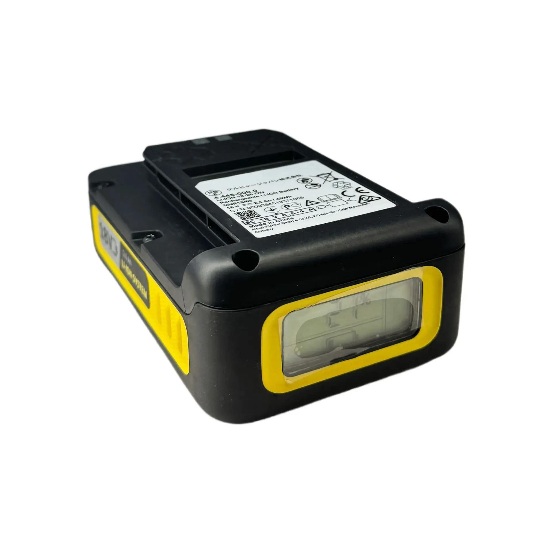 New Kaichi Power Battery 18V 2.5Ah Suitable for Karcher Wireless Car Washing Machine Floor Washing Machine