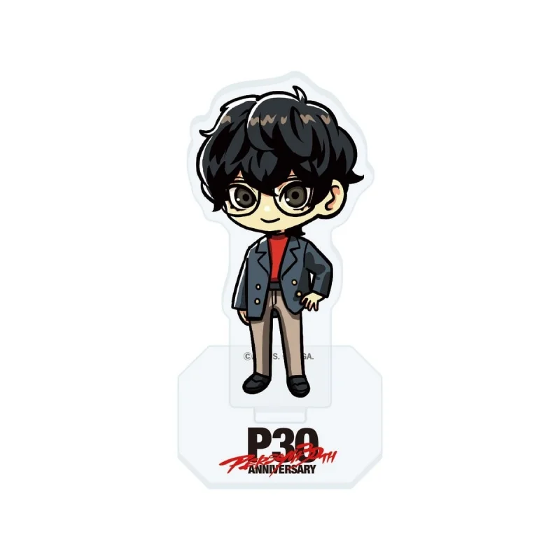New Persona 5 Makoto Niijima Ann Haru 10cm Acrylic Stand Figure Portrait Bookshelf Decor Keychain Kawaii Chibi Anime Merch Gift