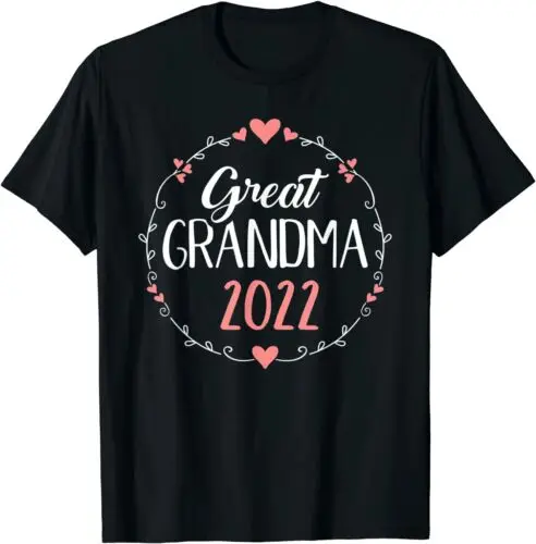  Great grandma 2022 for pregnancy announcement Tee T-Shirt Size S-3XL