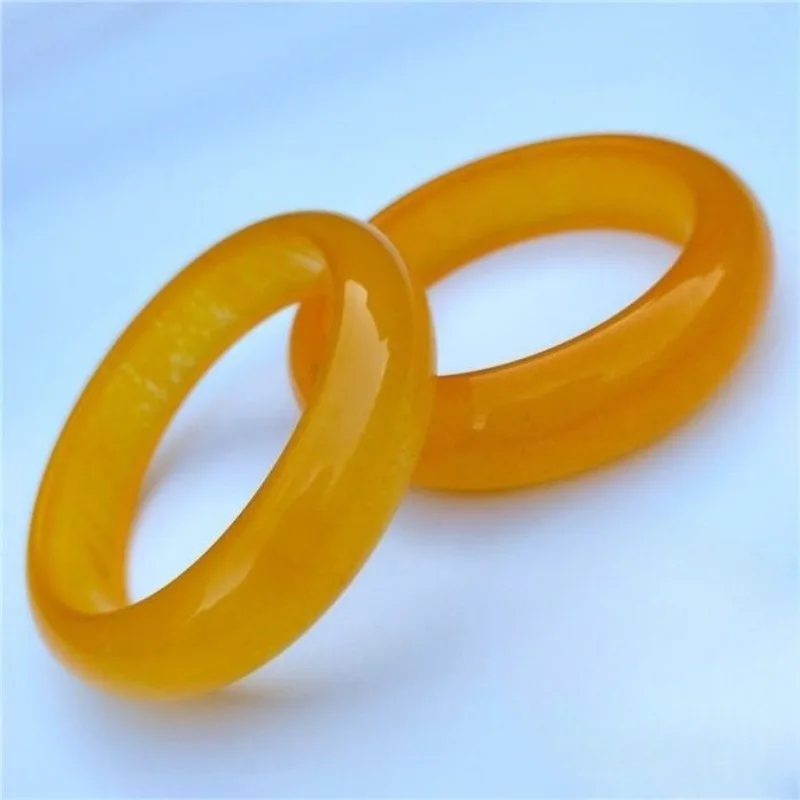 

New Natural Gold Silk Jade Flat Bar Bracelet, Elegant and Fashionable Ethnic Style Jade Bracelet