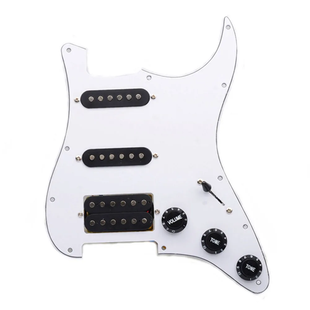 SSH Pickguard Set Loaded Prewired Electric Guitar Pickguard Pickup For FD ST Guitar Parts Music Instruments Replacement Parts