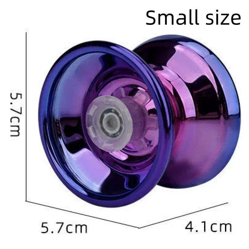 New 4pcs Professional Aluminum Metal Yoyo for Kids and Beginners. Metal Yo YOS for Kids and Adults with Yo Yo Accessories