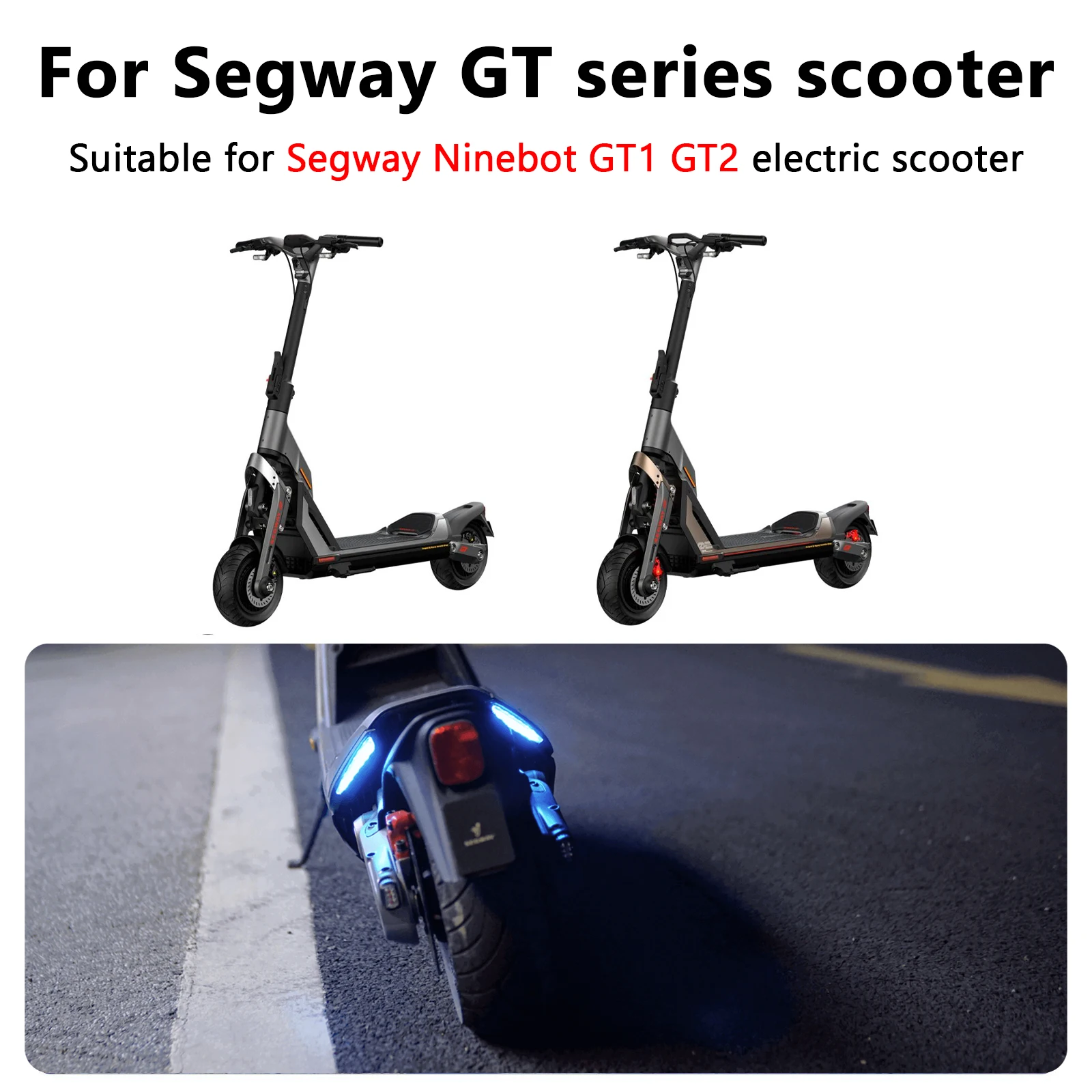 ULIP Scooter 10 Inch 90/55-7 Self Healing Tire With Valve Thicken Tubeless Tyre Built-in Gel For Segway GT1 GT2 Electric Scooter