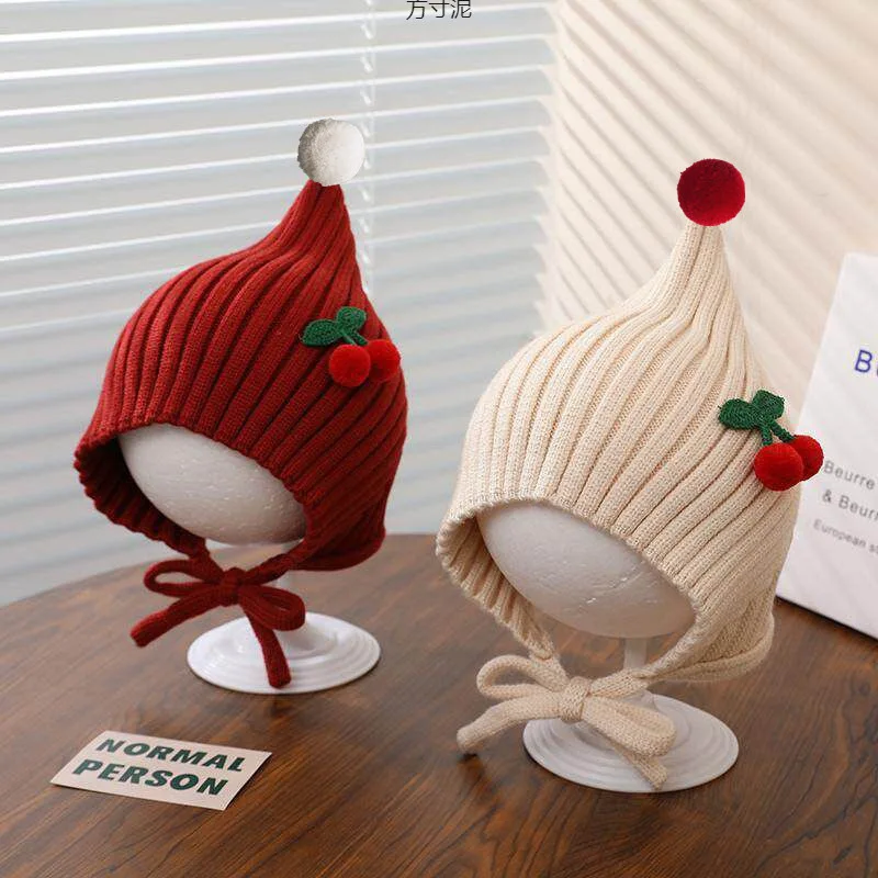 

Новая шапка феи, осенне-зимняя детская вязаная шапка с острыми ушками