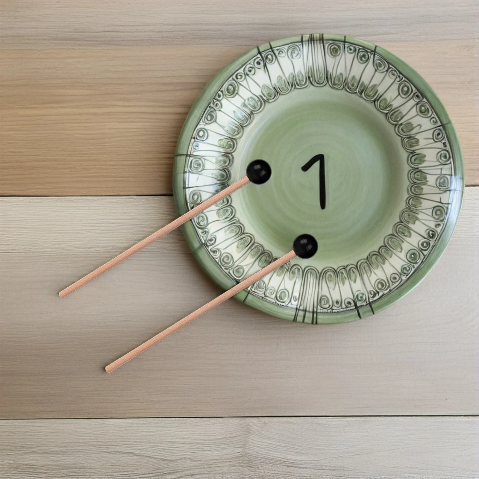 

2Pcs Ethereal Drum Mallets Meticulously Crafted Wooden Handles for Comfortable Performance Drumsticks Drum Sticks