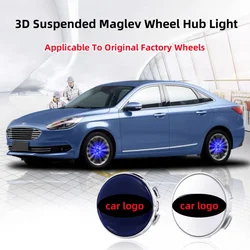Hub Light Car Wheel Caps Light Center Cover Lighting Cap Floating Illumination LED For Ford Focus Mondeo Fiesta Party Ranger