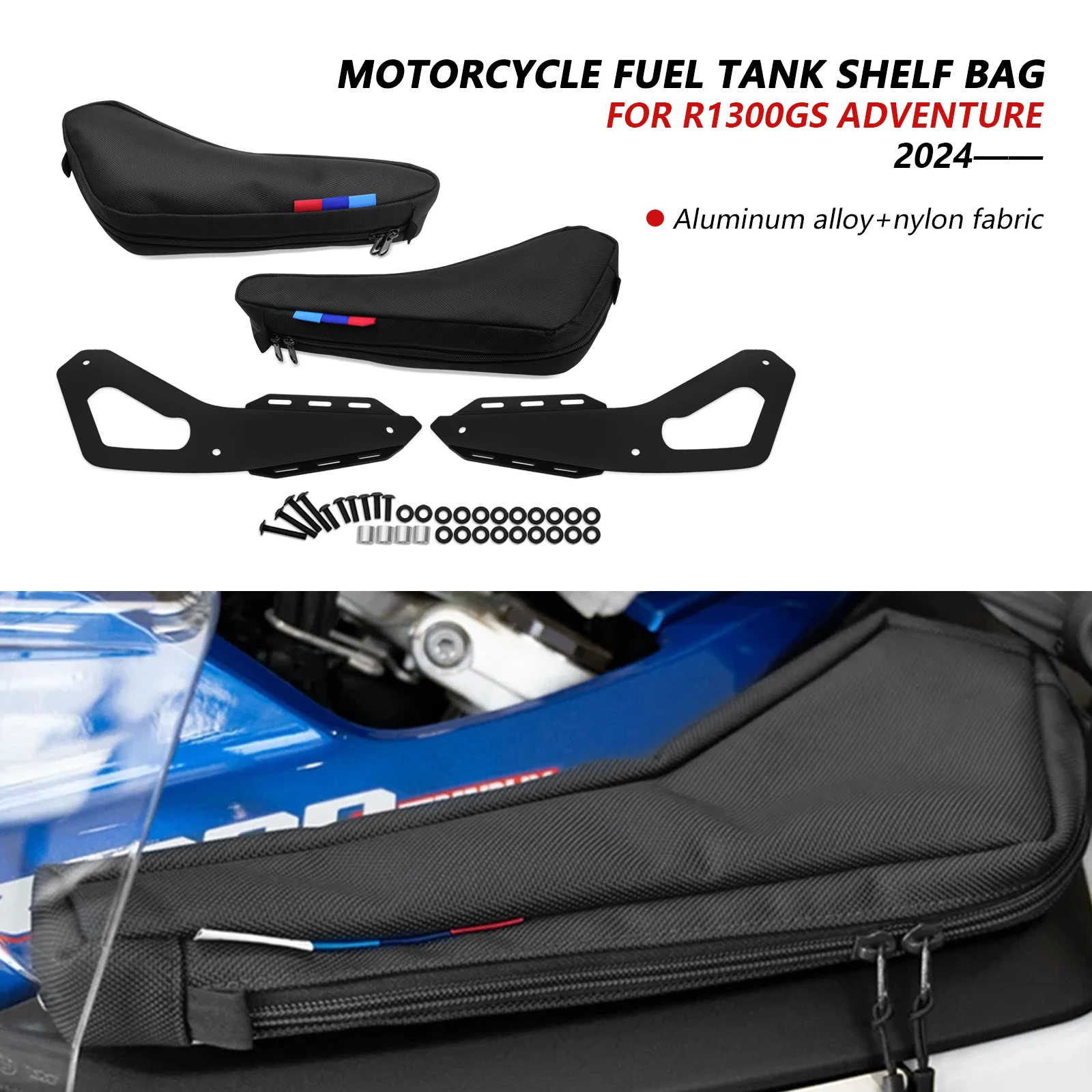 

Fuel Tank Bag Tank Tray Bag Side Tank Rack Bags Tool Bag New accessories For R 1300 GS ADV R1300GSA R1300GS Adventure 2024 2025