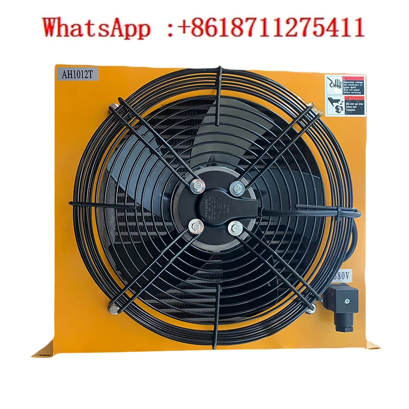 

AH1012/24V hydraulic air-cooled radiator modified with crane, fan excavator, heat exchanger, hydraulic air cooler