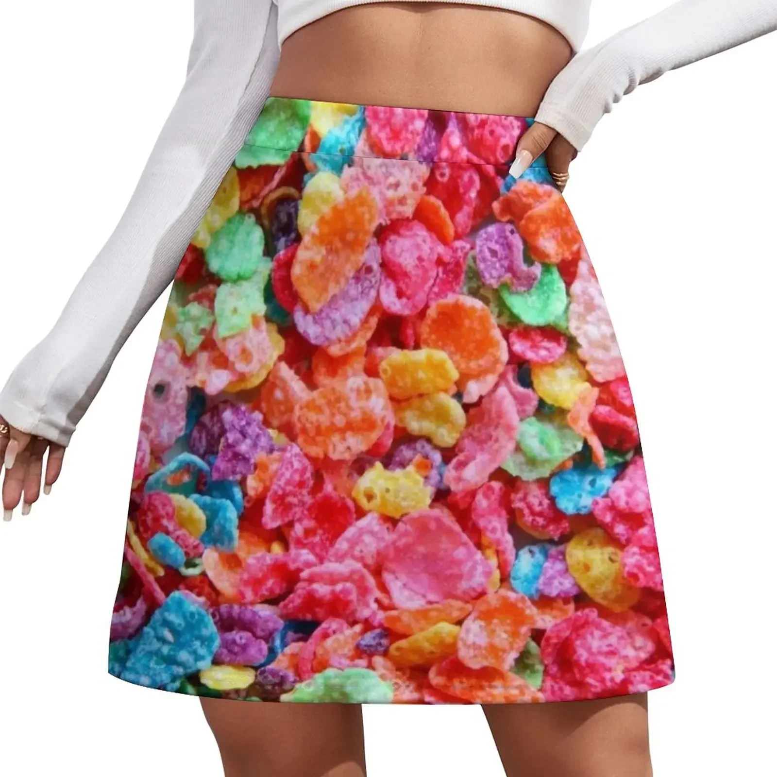 

Fruity Cereal Mini Skirt mini skirt korean ladies summer