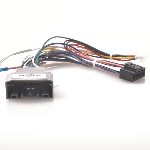 Imagen 2 del producto Adaptador de Cable de arnés de cableado estéreo de Radio de coche Android 16pin para Chrysler 300 300C para Jeep Cherokee Commander Compass Grand