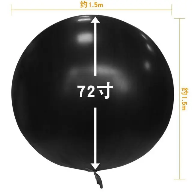 48/72/96/120 Inch Latex Giant Ballon Ronde Grote Ballon voor Party Funny Game Hot Ballons weer Balloo Een Grote Ballon
