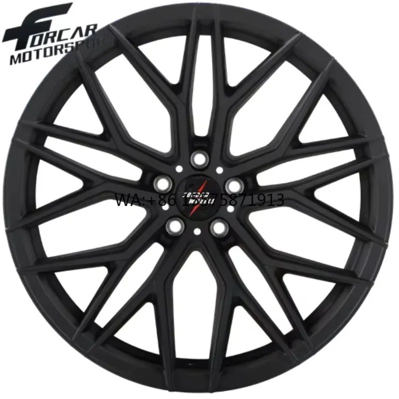 

Горячая распродажа: 16-24-дюймовые легкосплавные диски для легковых автомобилей, черные, кованые, на заказ