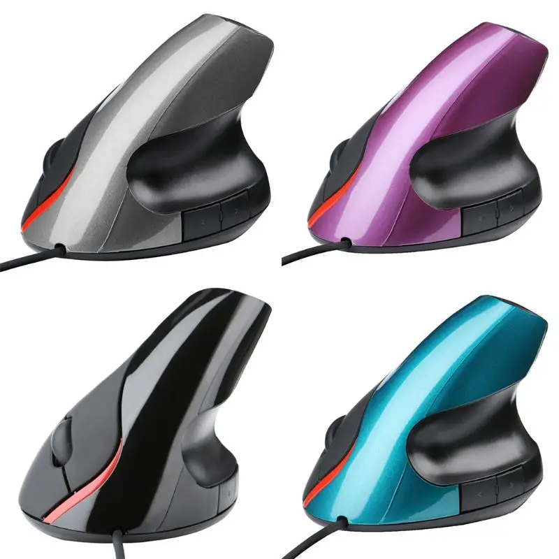 

Mouse Vertical Ergonomic 1600DPI USB Optical Mouse Right Hand Vertic