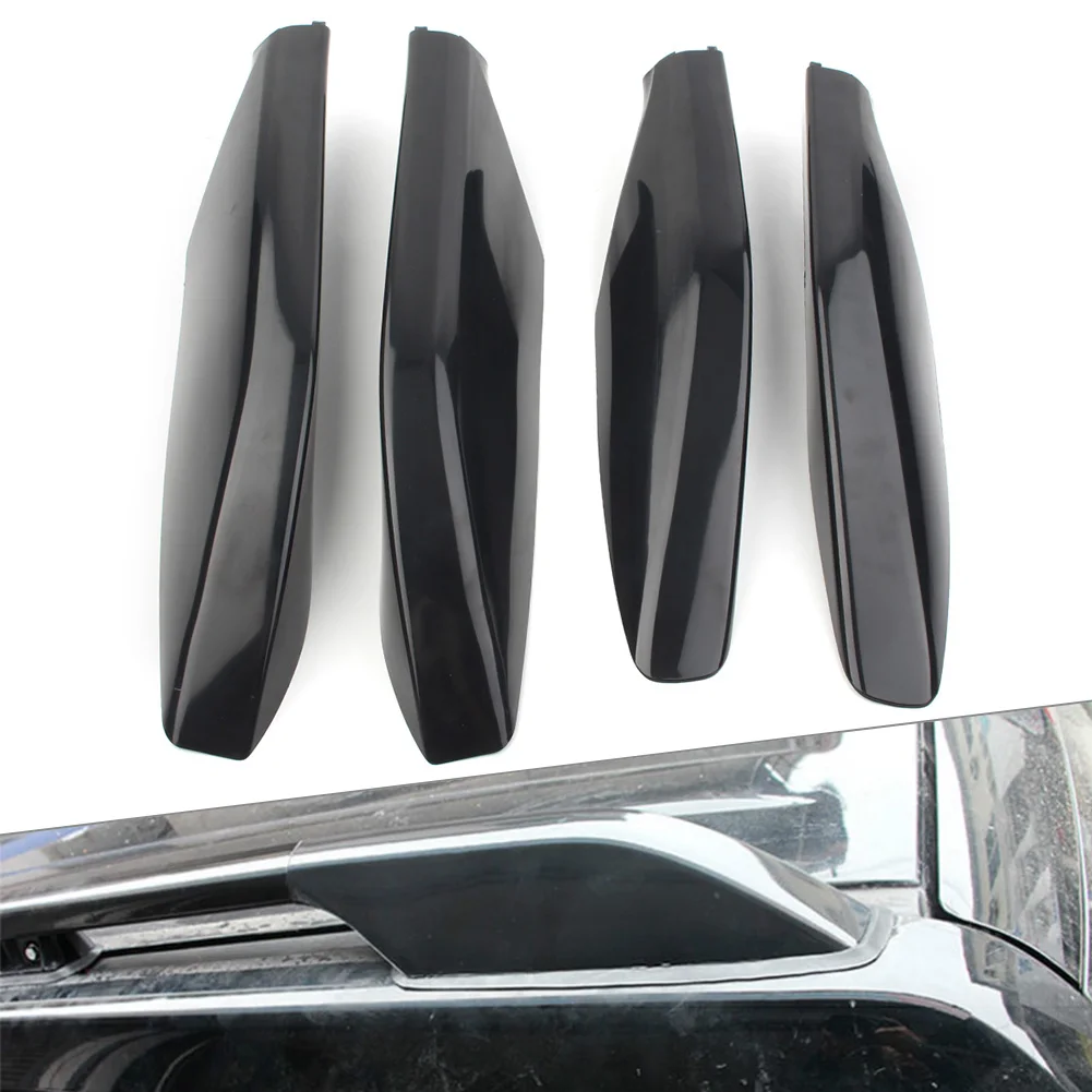 4pcs Car Roof Rack Cover Rail End Shell Cap Replacement For Toyota Land Cruiser Prado FJ120 2003 2004 2005 2006 2007 2008 2009